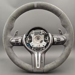 BMW, F Style CS Steering Wheel , Have all Different Color Ways . Carbon Fiber , Forged Carbon , Any BMW And Audi , Mopar ETC .
