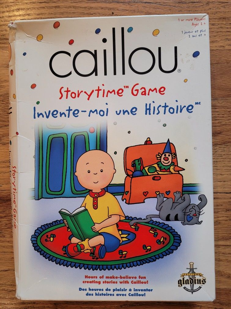 Caillou Storytime Game all ages