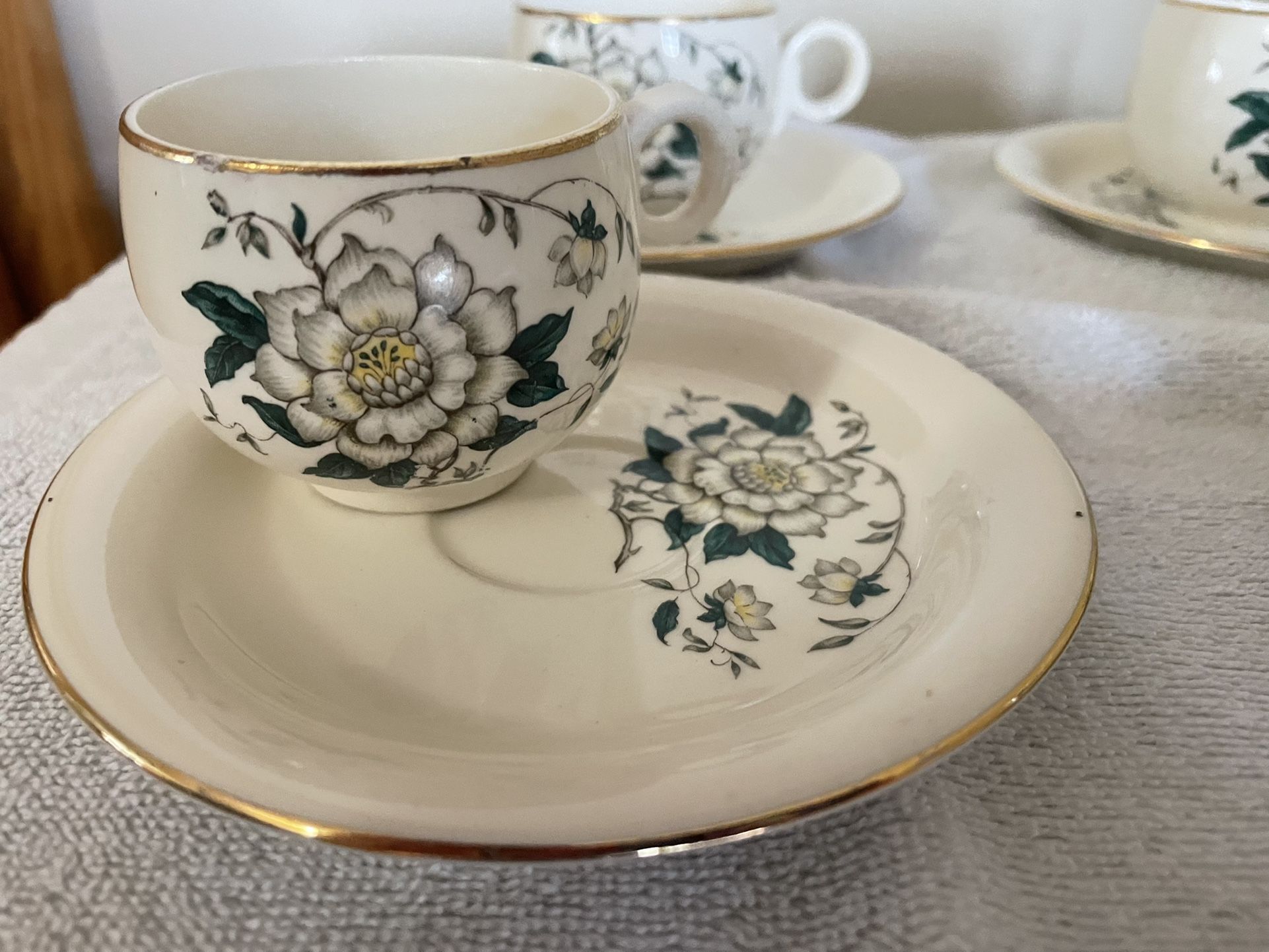 Tea Cups and Saucer