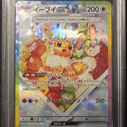 Japanese EEVEE EX Alternative Art Graded PSA 10