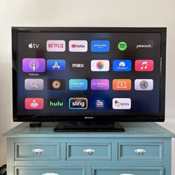 60” Sharp TV (not a smart tv)