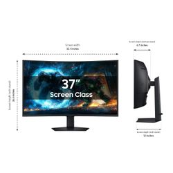 Samsung 37” Odyssey G7 (G75F) 4K UHD Resolution, 165Hz, Curved Gaming #1243C Y