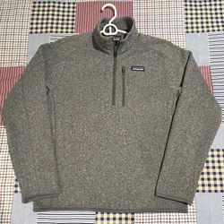 Patagonia Better Sweater 1/4-Zip Fleece, Sz Small Men’s..Color dark gray..
