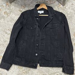 Black FASHIONNOVAMEN Cobain Denim Jacket - Size Small