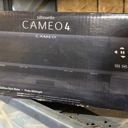 Silhouette Cameo 4 Black Printer
