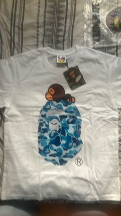 Bape baby Milo teal tee