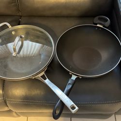 2 Sartenes, Uno Con Tapa