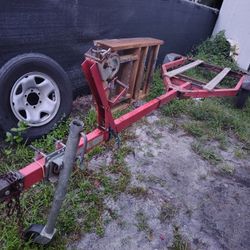 12ft Boat Trailer Ain't Pretty But Rolls Fine