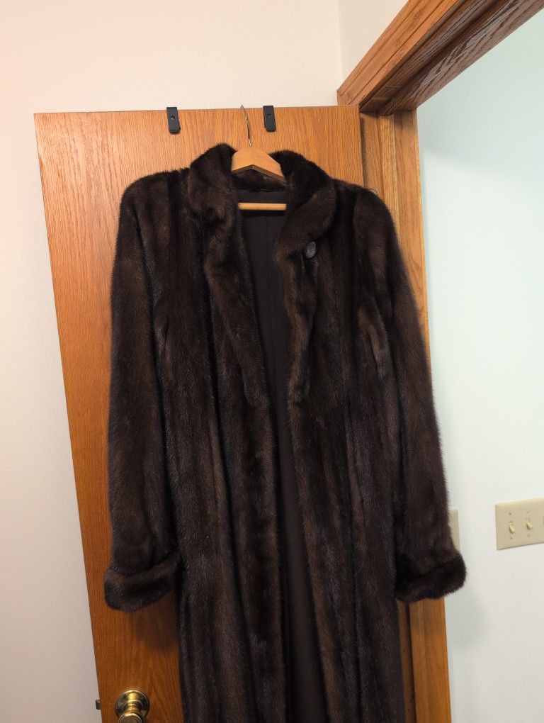 Legendary Scaasi Full Length Fur Coat 