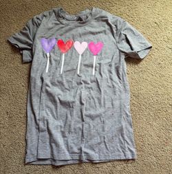 Heart lollipop shirt