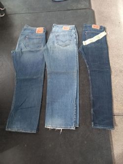 36 x32 Lot of 3 Levi's Jeans