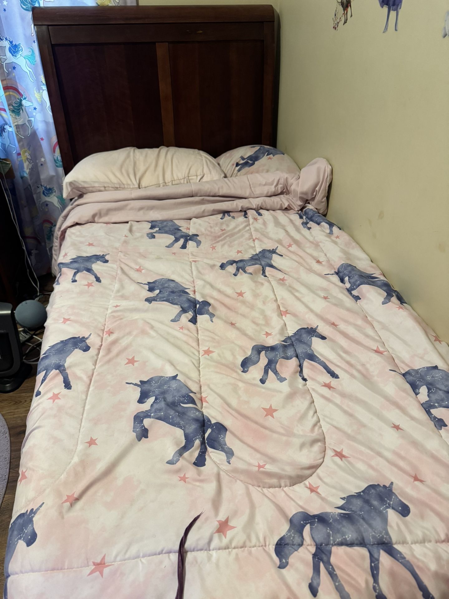 Unicorn Comforter And Sheet Set