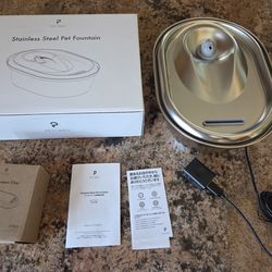 Petlibro Stainless Steel Dog & Cat Water Fountain