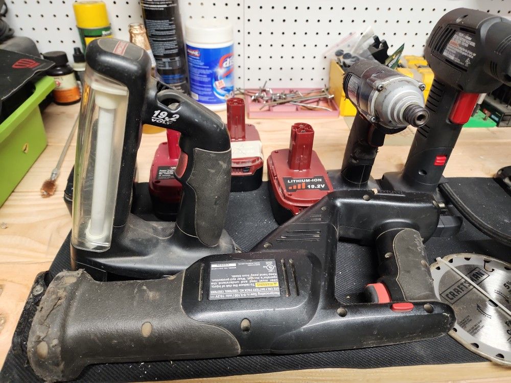 Craftsman Volt Cordless Power Tool Set