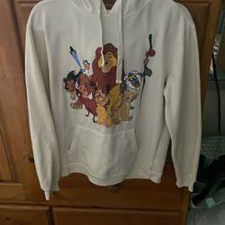 The Lion King Hoodie Sweater Size Medium 