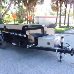 Southland 5 x 10 Low Side 5k Dump Trailer