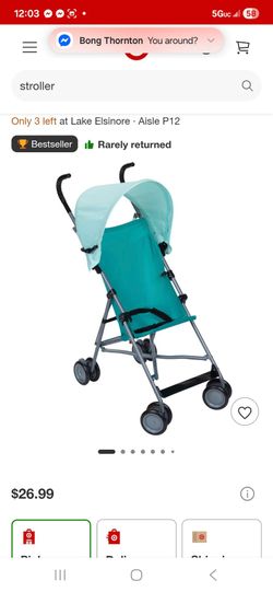 Basic stroller w/shade