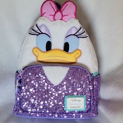 Loungefly Disney Daisy sequin backpack 