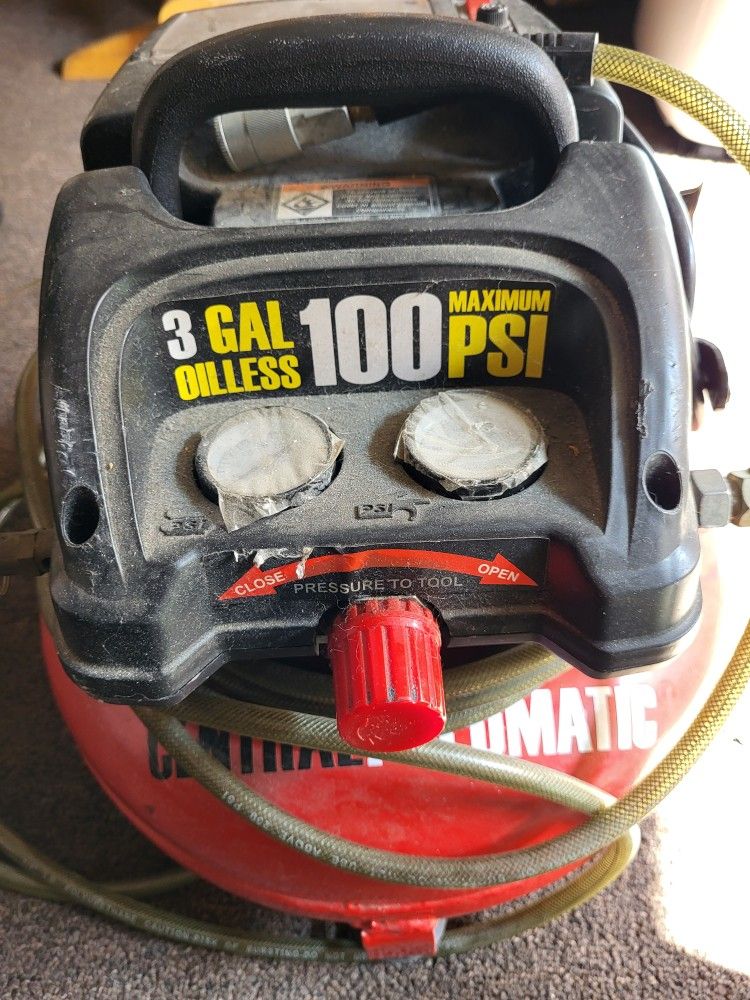 Central Pneumatic Air Compressor