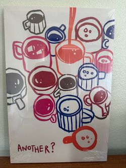 New Coffee Wall Art - 24” x 16”