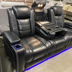 Power Reclining Sofa Or Love Seat $1699 Each Your Choice 