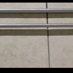 Double towel rack