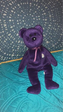 The beanie babies collection princess Diana1997