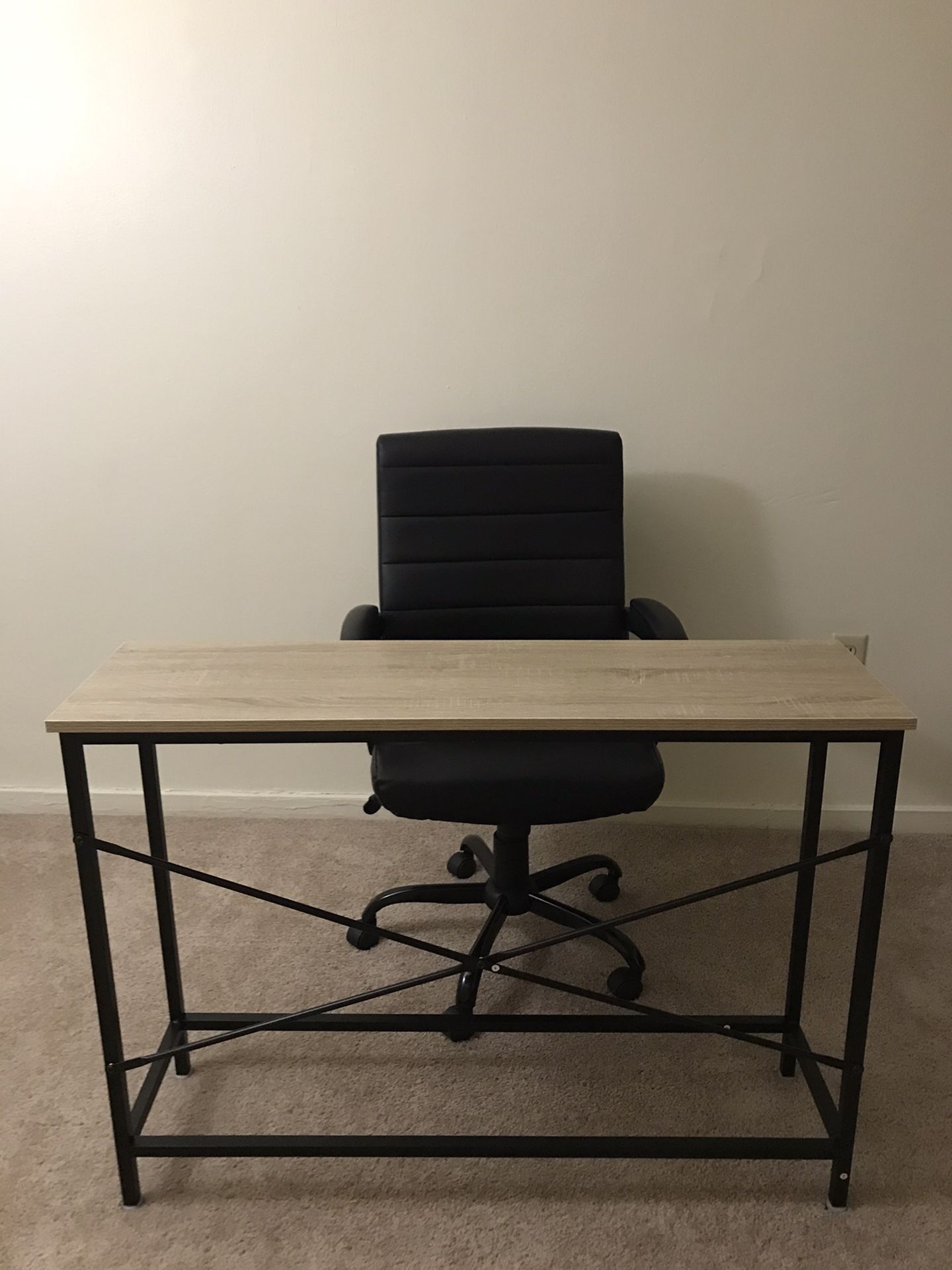 Desk+office chair