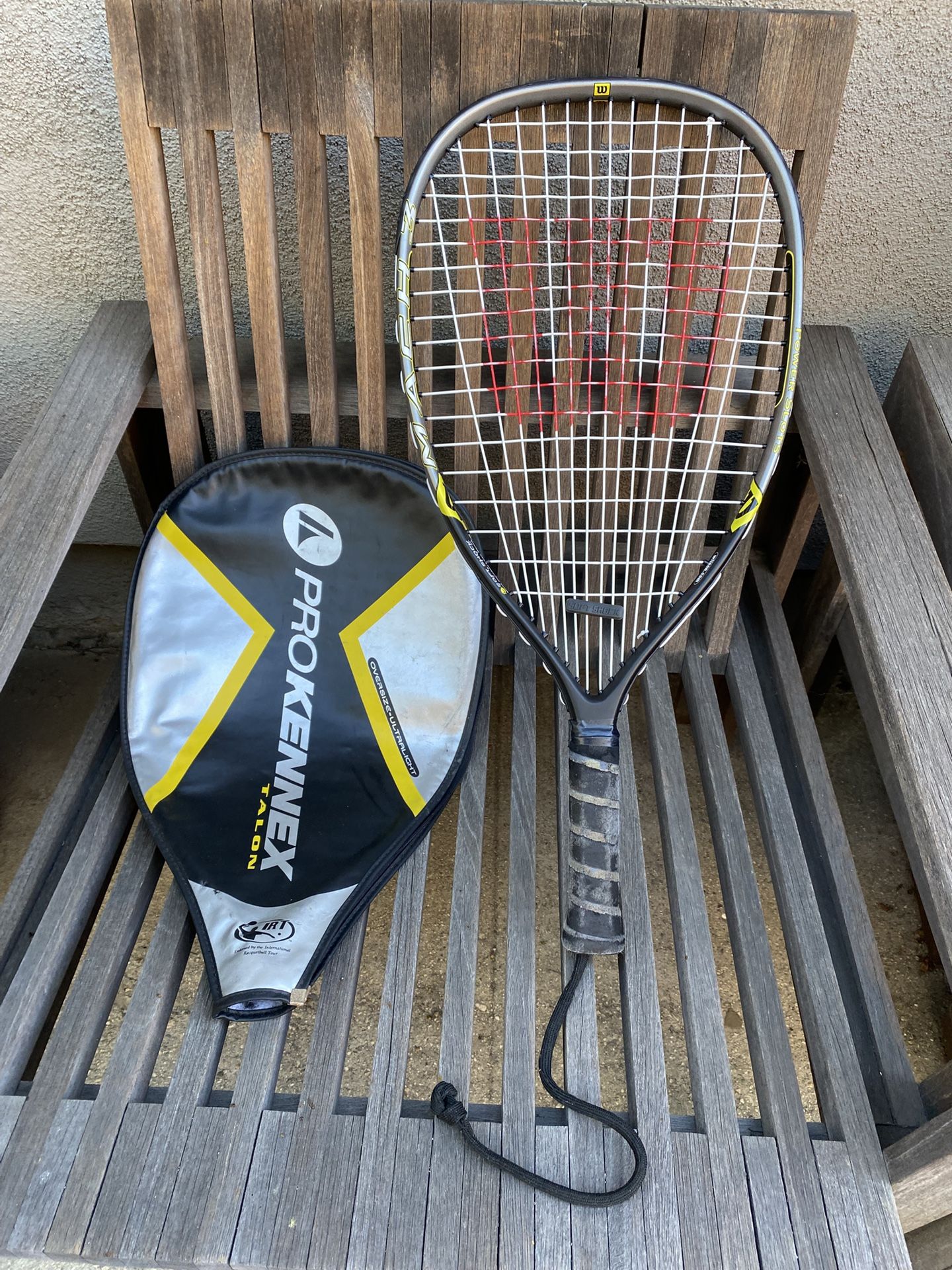 Racquetball Racquet Pro Kennex Talon + Cover