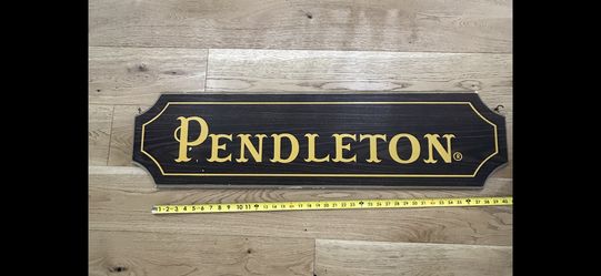 Pendleton Sign origina