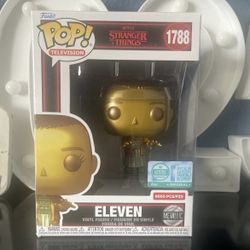 Funko POP! Stranger Things - Eleven LE 9500 METALLIC (Target Exclusive) 