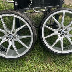 22 Inch ASANTI RIMS FOR SALE $1200