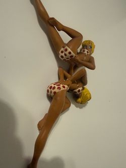 1998 Girls Of Chiodo Series 1 Bikini Babe Pin Up Female Figure Skybolt Toy