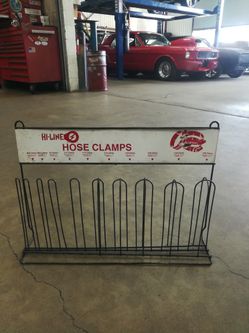 Hi- line Hose Clamp organizing rack