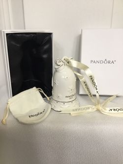 Pandora Christmas Bell Ornament 2017