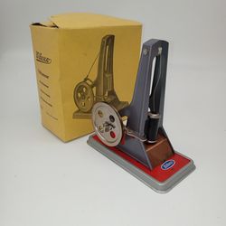 Wilesco. Fallhammer. Drop hammer. Steam engine toy