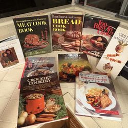 9 vintage cookbooks