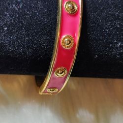 Pink & Gold Plated  Bracelet 
