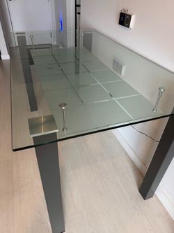 Dining room table with two chairs