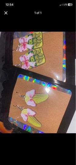 Pickle earrings
