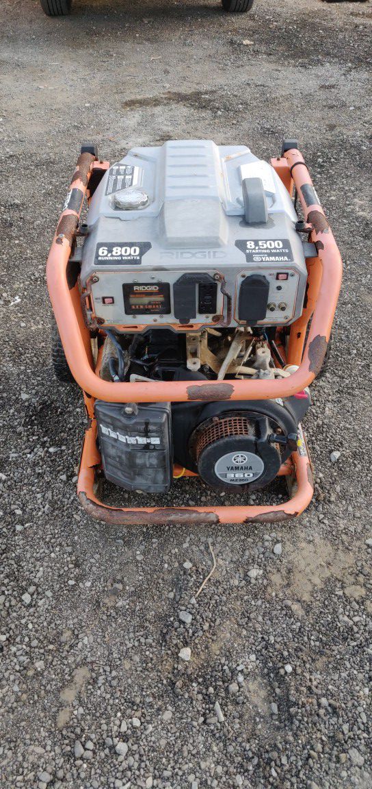 Ridgid generator 6800 w