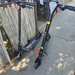 2x Electric Scooters 19mph