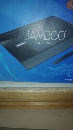 Open box new bamboo pen & touch