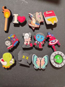 Random Fun Croc Charms 