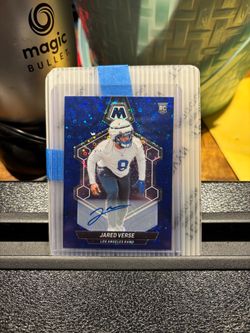 JARED VERSE 2024 MOSAIC ROOKIE RC AUTO NO HUDDLE BLUE #319