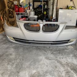 2008 BMW 528i OEM Front Bumper With Headlights