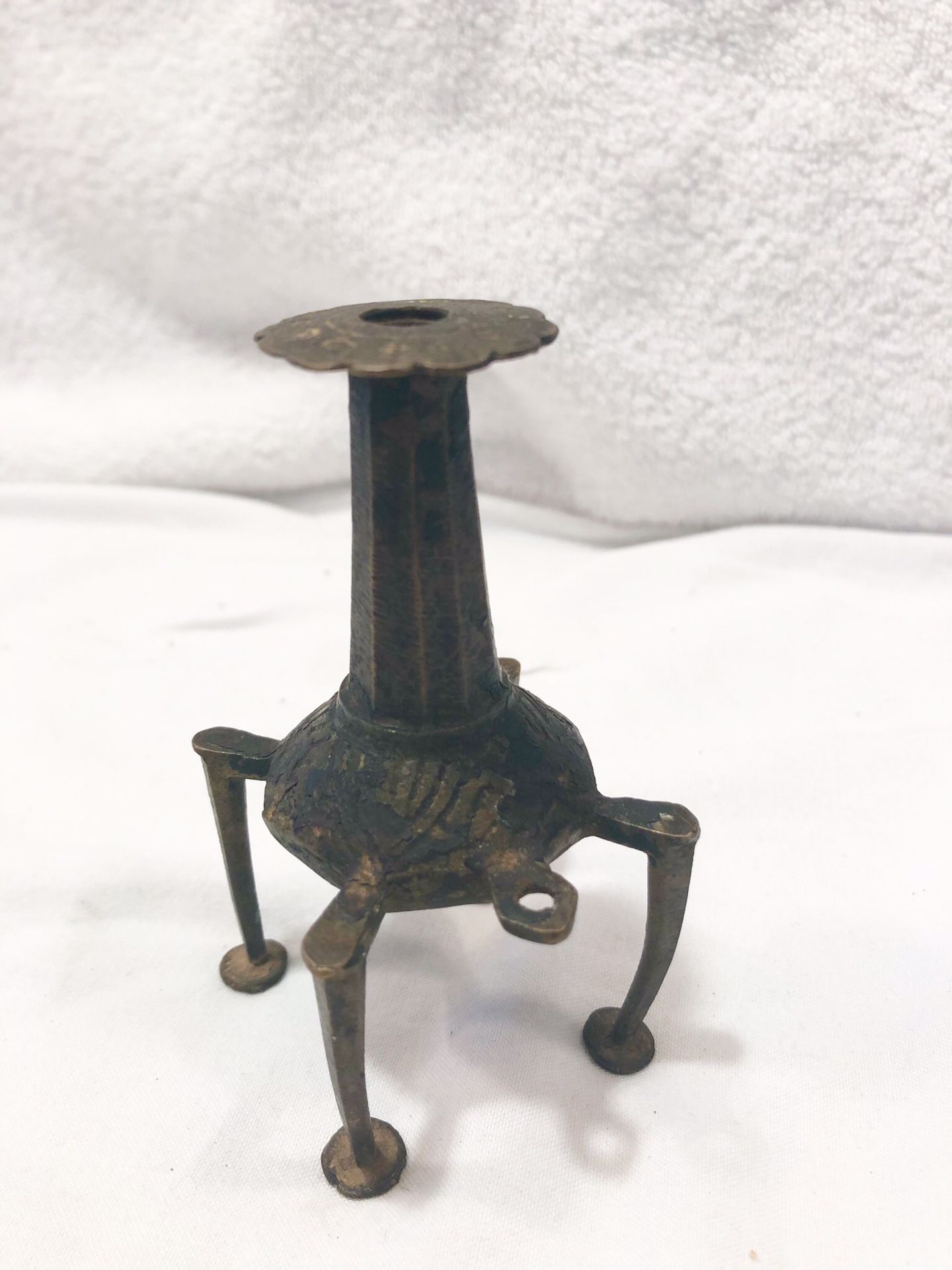 Antique Artifact, Middle Eastern Kohl Bottle, use for mascara, lli