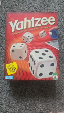 Classic Yahtzee Dice Game (Parker Brothers / Hasbro)