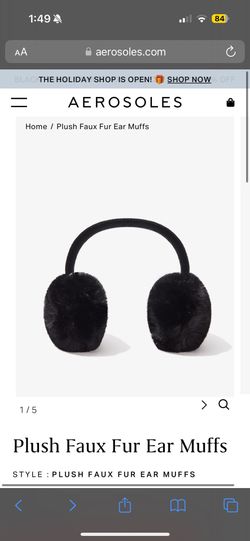Plush Faux Fur Ear Muffs