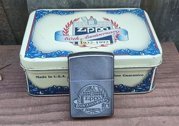 60th anniversary Zippo lighter commemorative edition